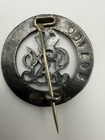 British Ww1 Vintage Silver Services Rendered Badge Marked And Numbered