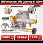 520006 Simpson Pressure Washer Pump Oem Technologies 3200 Psi At 2 5 Gpm