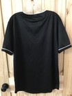 Nlbm Brooklyn Negro League Baseball Museum Jersey Black Vintage Look Men   s Large