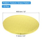 Cake Boards  6pcs 12 Inch - Cardboard Cake Drums  1 2  Thick Round  gold 