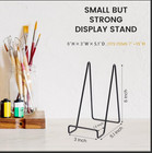 6 Pack 6 Inch Plate Stands For Display book Display Stand metal Plate Holder Dis