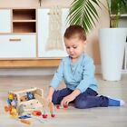 Montessori Wooden Tool Set Toy For Toddlers With Box bench