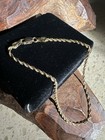 7    14k Solid Yellow Gold Rope Bracelet 1 5mm