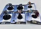 Wotc Star Wars Miniatures Mixed Faction Lot - 10 Units With Stat Cards