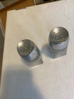Vintage Set Of Anchor Hocking Clear Glass Salt   Pepper Shakers
