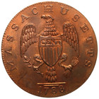 Massachusetts Common Wealth 1788 Cent Restrike