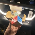 3x3x3 Stickerless Speed Cube Twist Puzzle  Multicolor Plastic