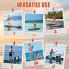 Inflatable Paddle Board  Stand Up Paddleboard With Sup Camera Seat  Wide Stan