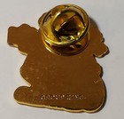 Vintage Mcdonald s Grimace As Santa Employee Christmas Lapel Hat Pin Advertising