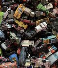 Huge Lot 140 Used Matchbox Hot Wheels   Mixed Brands Toy Cars Trucks Buses Metal