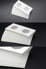 1000pc Coin Flips 10 Assorted Sizes Holders Colletors Supplies Cardboard 2 x2 in