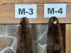 Liquidation Sale - 1x Male Mink Pelt  Commercial Garment Tanned