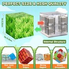 157pcs Minecraft Magnetic Blocks World Set  Stem Kids Toys  Montessori Building