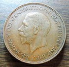 1936 Great Britain Uk Large Penny George V