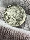 1913 Type 1 Higher Grade 3 4 Horn Buffalo Nickel -  Better Date Us Coin 