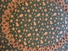 Vintage Handmade 80 s Cottage Lace Fabric Photo Album Scrapbook Family Binder