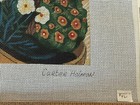    off The Terrace    Needlepoint Hand Painted 13 Mesh Canvas By Linda Carter Holman