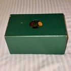 Bakelite Poker Chip Caddy   Swirl Chips Marble Catalin Green Swirl Vintage