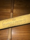 Vintage Louisville Slugger Wooden Oil Tempered  Baseball Bat And Pro Washington