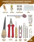 Upgrade 27 Pcs Basket Weaving Supplies  Basket Weaving Kits With User-friendl   