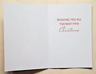 Merry Christmas   Greeting Card    Envelope 7  5  