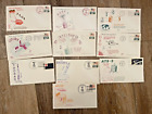 Lot Of 10 Space Covers From 1968-69