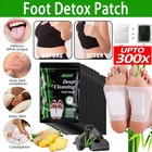 10-300x Detox Foot Patches Pads Feet Slimming Body Toxins Deep Cleansing Herbal