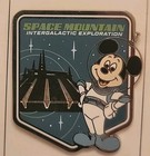 Disney Astronaut Mickey Space Mountain Intergalactic Exploration Pin 