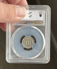 1881 3 Cent Cn Nickel  Graded Pcgs Ms61 