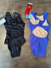 Nwt Tyr Youth One Piece Sz 22 Girls Sz 6 Lot Of 2 Competition Racerback