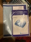 Alphasmart 3000 Portable Digital Word Processor Blue Transparent Y2k