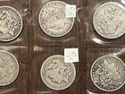 Lot Of 20 U s  Morgan Silver Dollars 1878-1883