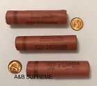 Roll Obw Lincoln Wheat Cent Pennies Original Bank Wrapped Gem Bu Uncirculated