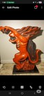 Fireball Whiskey Dragon Statue 33x30  Promo Bar Display Blow Mold Mancave 