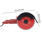 14  Circular Electric Demo Saw Concrete Saw Cutter Wet Dry Masonry Cut Saw