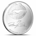 1 Oz Marilyn Monroe Silver Round  new 