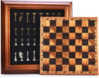 14  Wooden Chess Set With Metal Piece 2 5   King Gift Package Classic Board Game