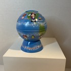 Disney Around The World  Metal  Character Globe Bank    