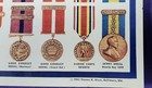 Ww2 1943 Poster - Insignia  Medals    Decorations  us Navy  Usmc    Coast Guard 