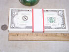 New 100 Stack Fake Tv Movie Prop Play Funny Money  5 Five Dollar Bill Bills Note