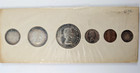 Canada 1956 Mint Proof Like 6 Coin Set In Original Cardboard   Cellophane