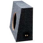 Single 10  Subwoofer Shallow Standard Cab Truck Sub Box Enclosure Speaker Slim