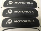 New  oem  Motorola Xts2500 Xts 2500 Front Name Plate Housing Label Qty 1
