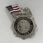 Fdny Communications New York Fire Department Enamel Lapel Hat Pin