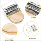 14 Hooks Speedweve Darning Loom Type Weave Tool For Mending Jeans Clothes