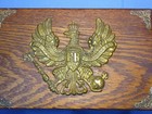 Wwi German Pickelhaube Spiked Helmet Frontplate Decorated Box