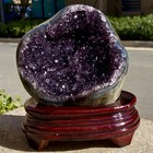 4 12lb  Natural Amethyst Cave Original Stone Quartz Uruguay Mineral Healing