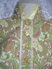 Hunt English Dickie Ratcatcher Reversible Greens  Yellow red off-white  Etc  