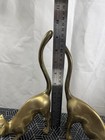 Pair Of Vintage Mcm Brass Cat Figurines Long Tail 9 