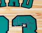 Larry Bird Signed  Autographed  Floorboard    Boston Celtics  11 X 9  W  Coa